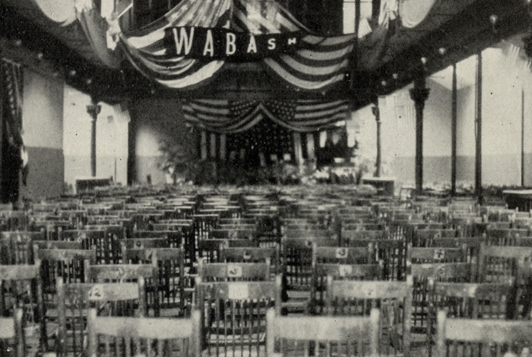 Inauguration Looking Back to 1900 Wabash College
